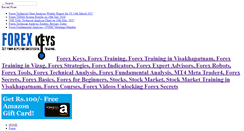 Desktop Screenshot of forexkeys.com