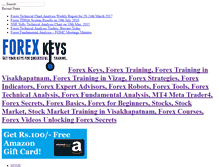 Tablet Screenshot of forexkeys.com